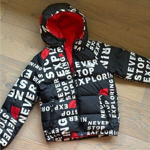 The North Face Big Boys Printed Hyalite Down Jacket